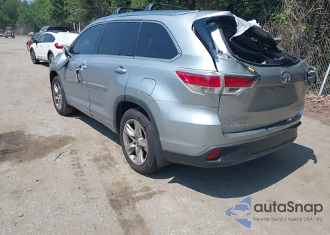 2016 Toyota Highlander Limited V6 from USA, damaged, VIN 5TDDKRFH8GS270260